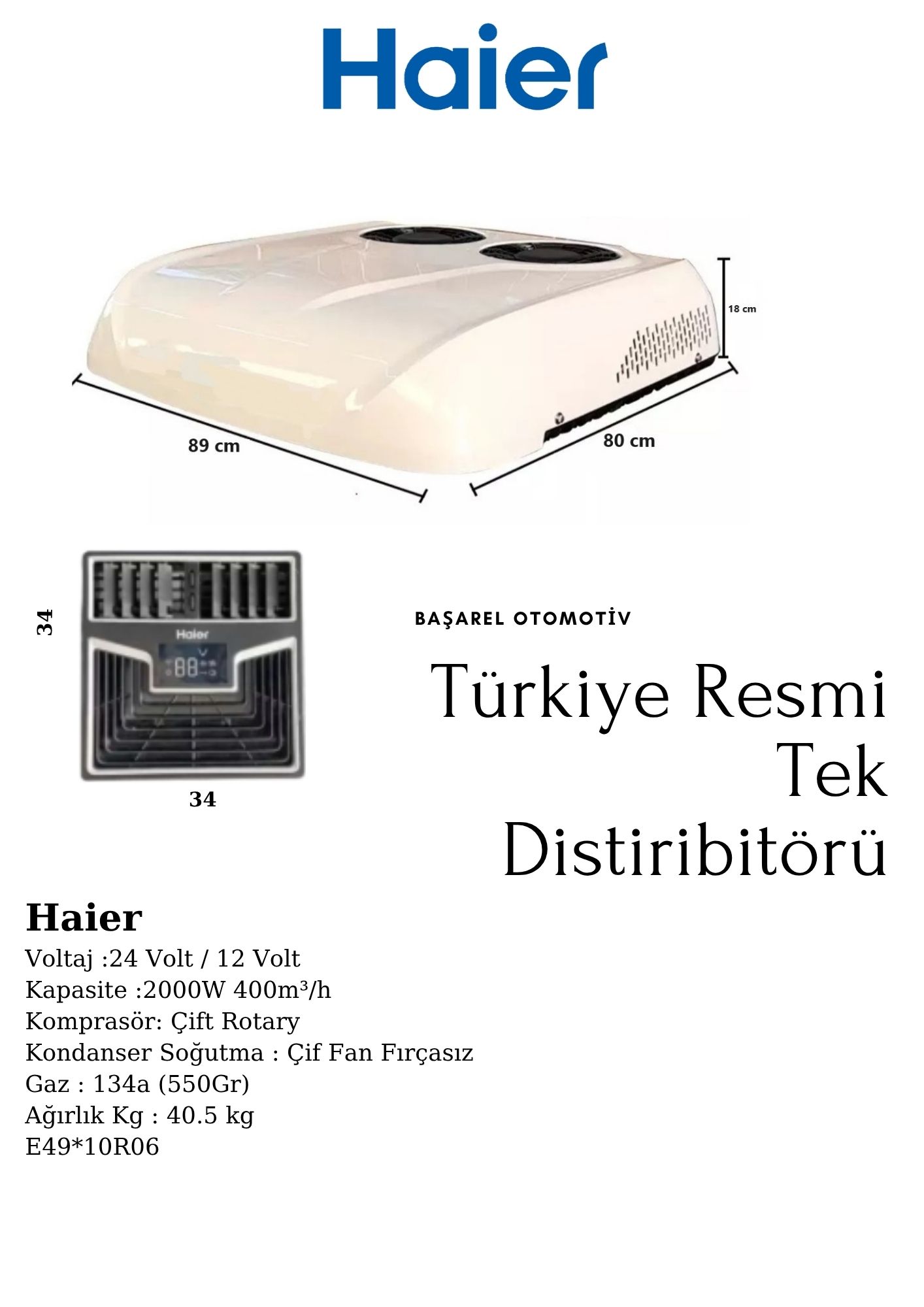Tavan Park Klimaları